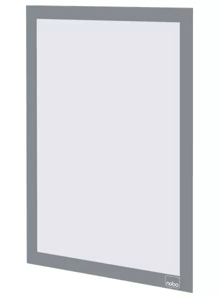 Nobo Magnetic Frame A4 Silver Photo 4