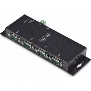 StarTech.com 4-Port Serial to Ethernet Adapter IP Serial Device Server RS232