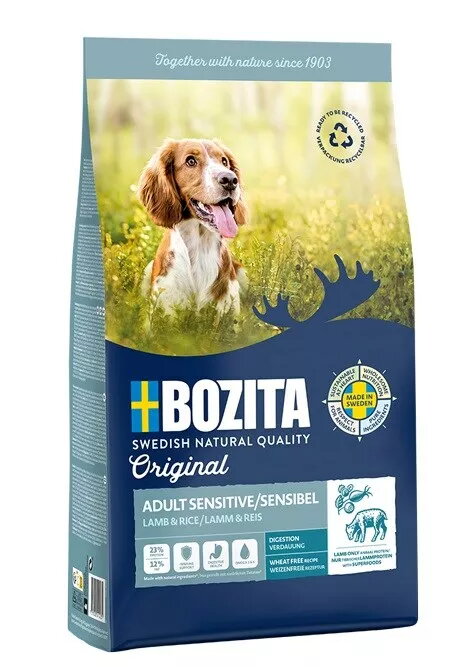 Sausais barība suņiem BOZITA Original Sensitive