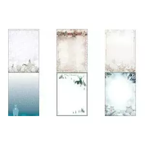Paper, sigel DP633 A4 Christmas design, 90 g/m², 25 sheets