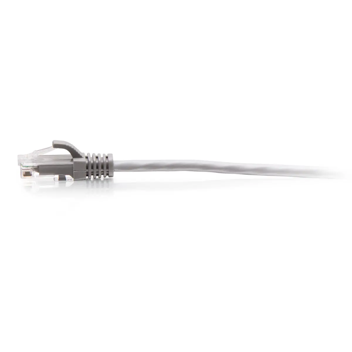 C2G Cat6a Slim Ethernet Patch Cable 0.3m Gray Photo 2