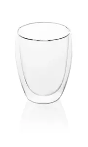 Kafijas glāze ETA ETA418193020, caurspīdīga koniska 350 ml, komplekts 2 gab.