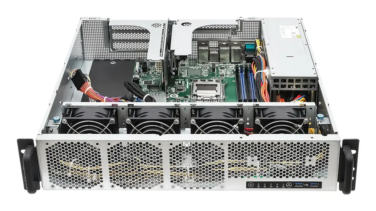 ASRock 2U1G-B650 серверный barebone 2U Photo 3
