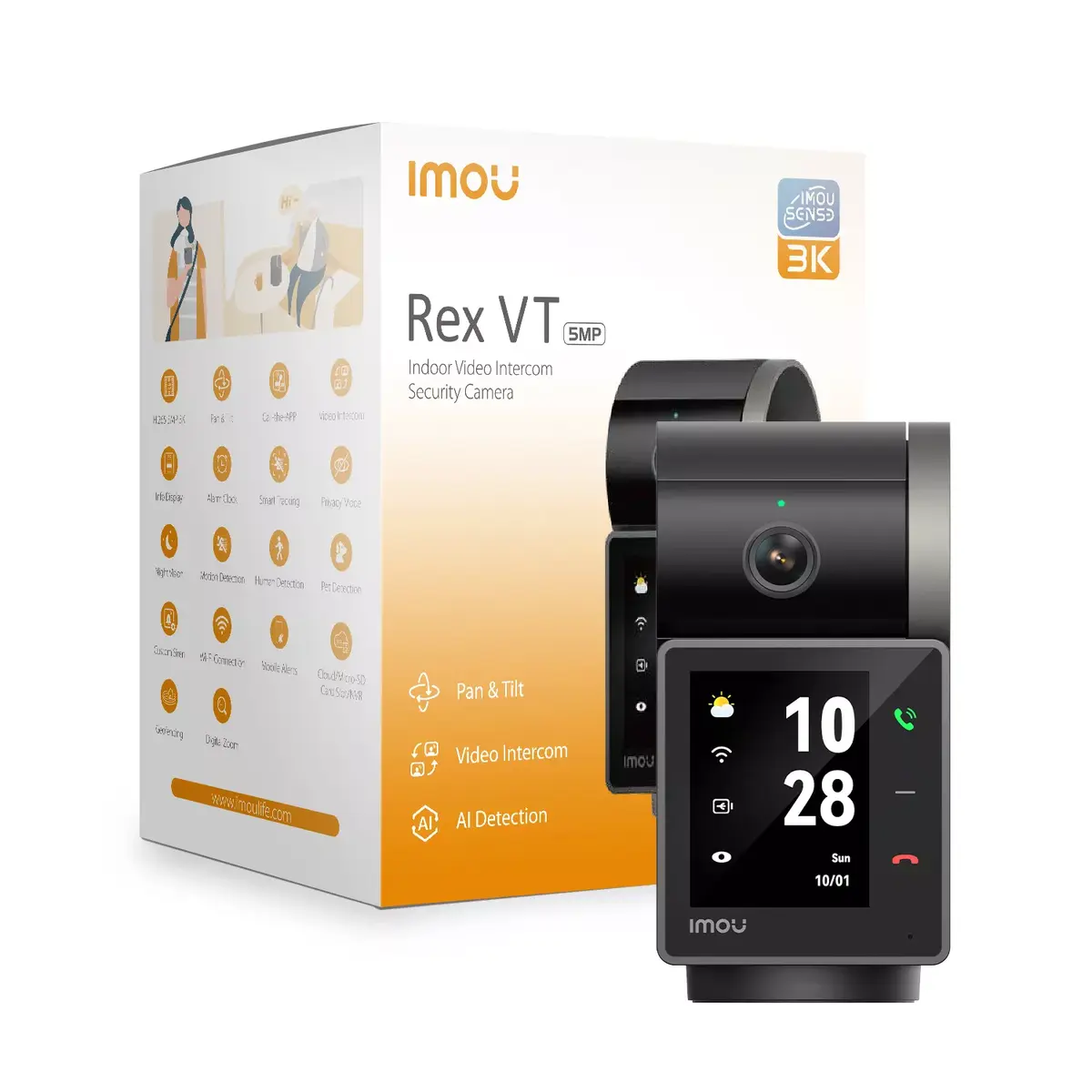 IMOU Rex VT Pro IP‑камера 2880×1620 Photo 2