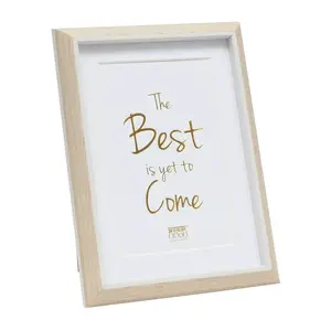 Single picture frame Deknudt S46WG4 P1 Natural White 318x418 mm
