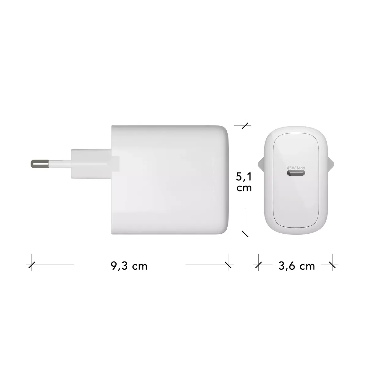 Sienas lādētājs dbramante1928 re-charge USB-C 45W Photo 5