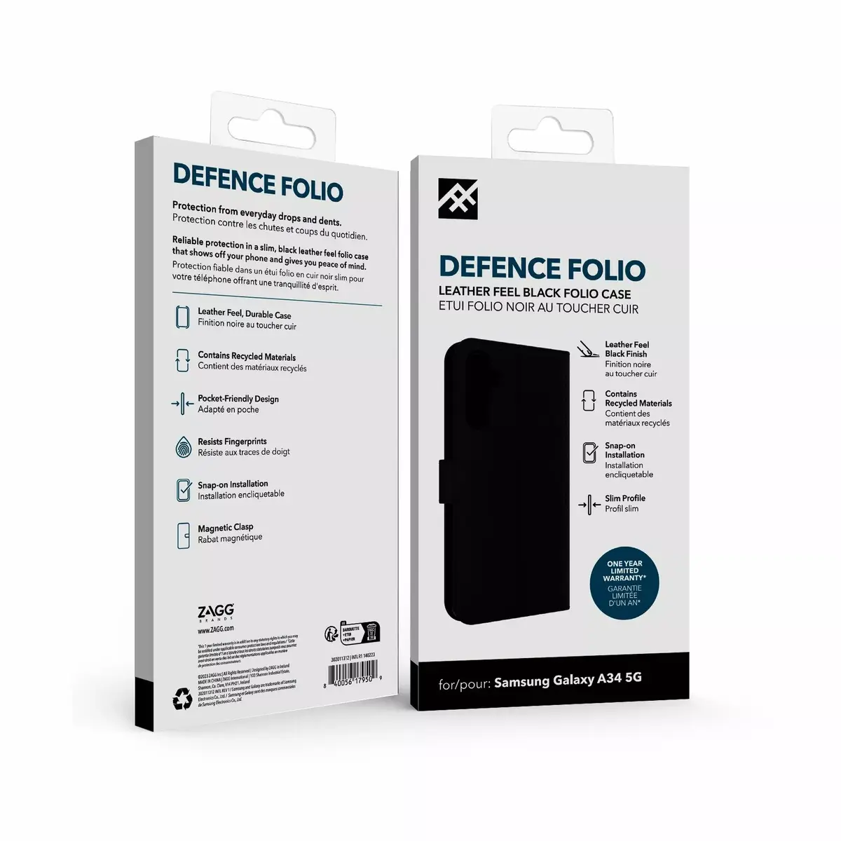Folio maciņš IFROGZ Defence Folio Samsung Galaxy A34 5G Photo 3