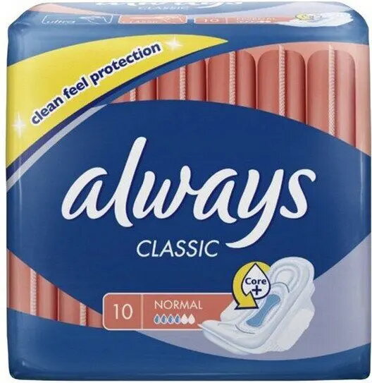 Higiēniskās paketes always Classic Normal SKRZ