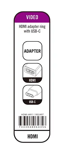 DELTACO HDMI to USB-C modular adapter ring 1902497 Photo 15