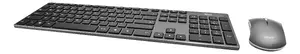 DELTACO TB-800-US Wireless Keyboard and Mouse Combo Full-size QWERTY US English Scissor Switches Black