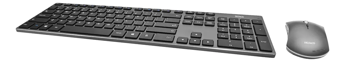 DELTACO TB-800-US Bezvadu tastatūra un pele