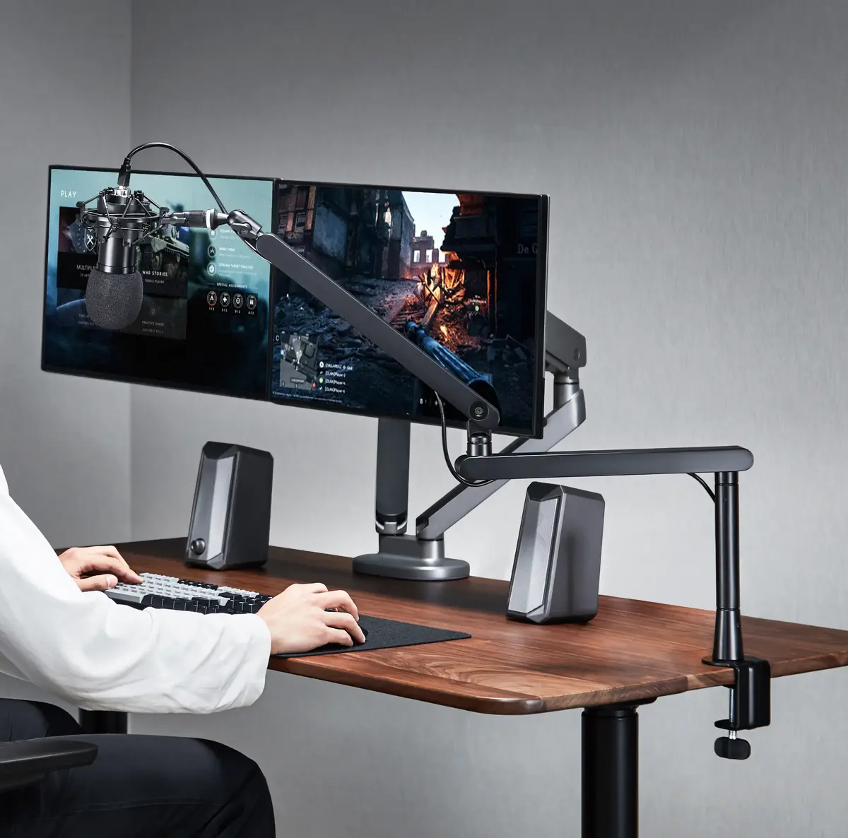 Pārvietojamais statīvs Deltaco Gaming GAM-173 Photo 12