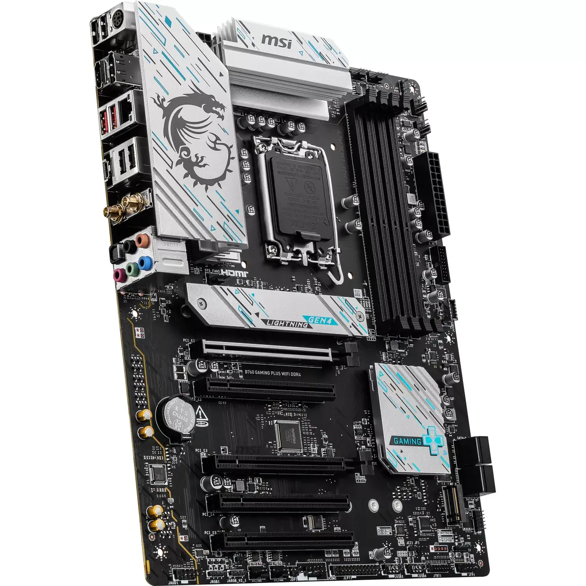 Pamatplate MSI B760 GAMING PLUS WIFI DDR4, 7D98-043R Photo 3