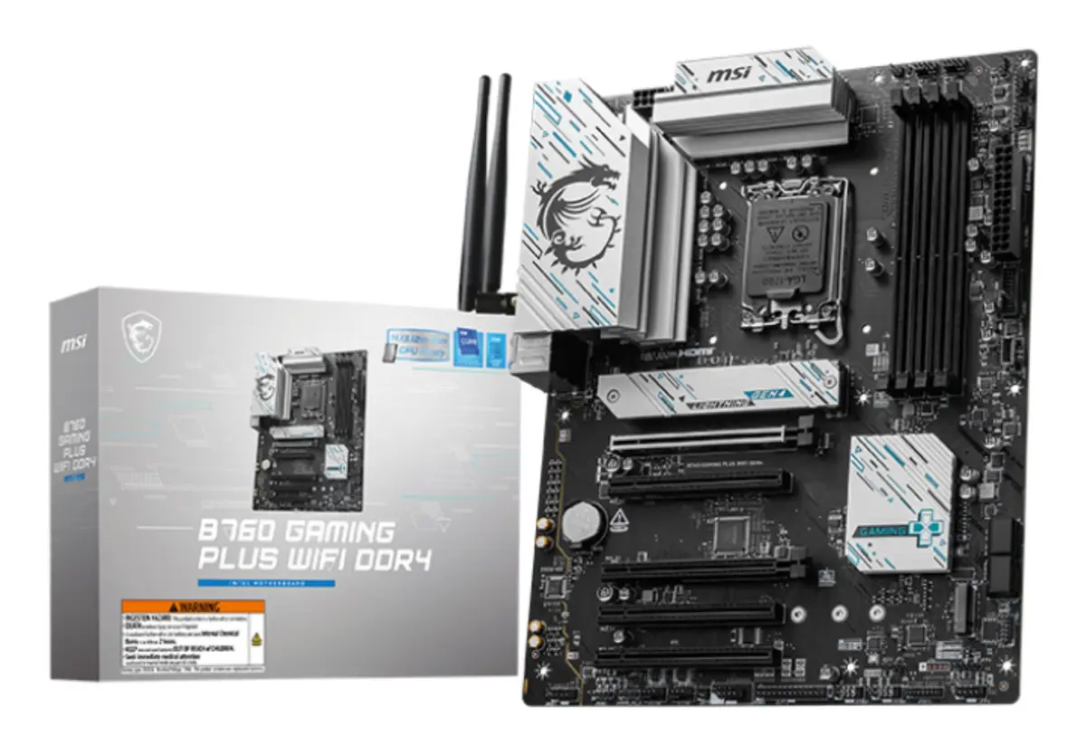 MSI B760 GAMING PLUS WIFI DDR4 mātesplate Photo 6