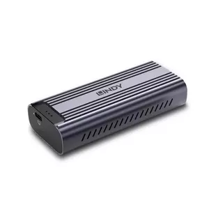 SSD enclosure Lindy 43394 Grey M.2 PCIe 40 Gbit/s USB Type-C