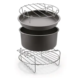 Piederumu komplekts Tefal Easy Fry XXL XA113010 Melns Hroms Platums 199mm Dziļums 199mm Augstums 73mm