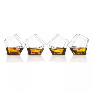 Shot glass set ThumbsUp 2000097 — 4 pcs, transparent, 50×50×50 mm