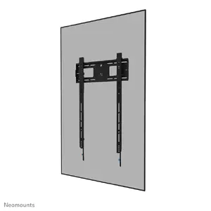 Neomounts WL30-750BL18P Heavy Duty Wall Mount for 50-98" Screens Fixed Lockable Portrait Fast Installation TÜV Max 100 kg Black