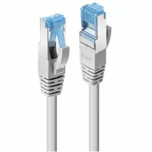 Network Cable Lindy 0.3m RJ-45 Cat6a Grey