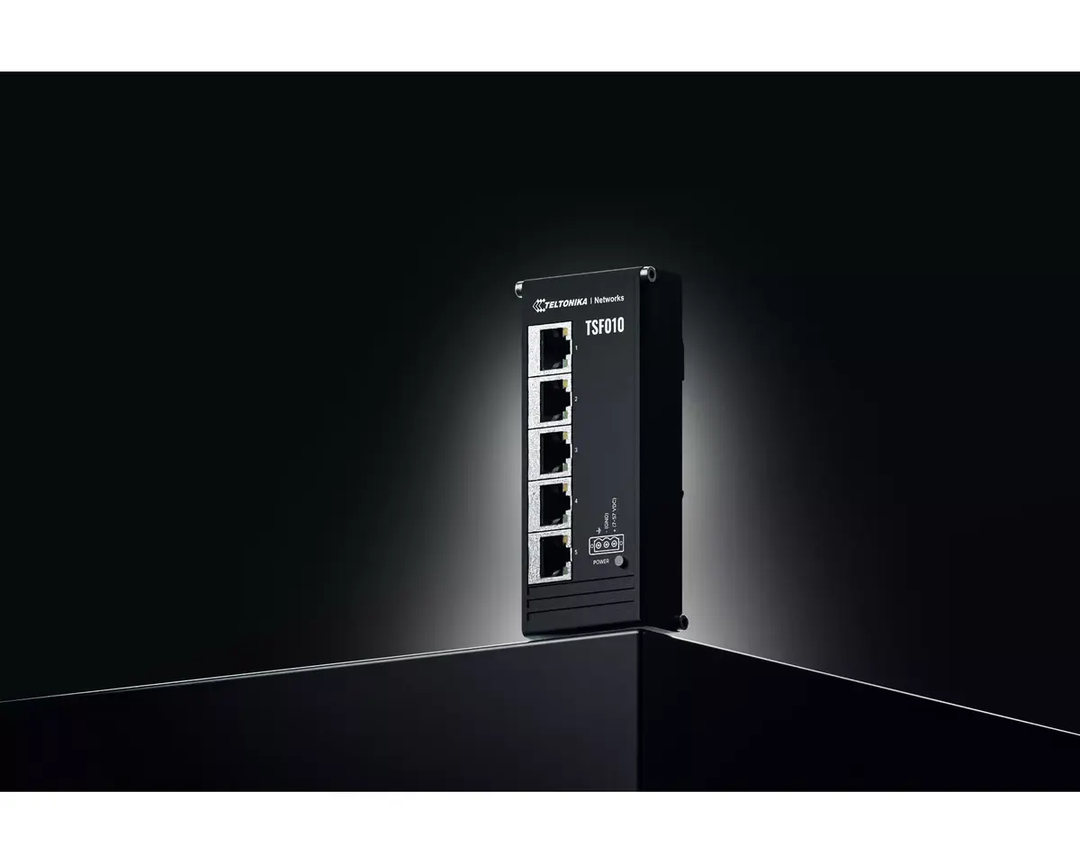 Neadministrēts Ethernet slēdzis Teltonika NETWORKS TSF010 Photo 7