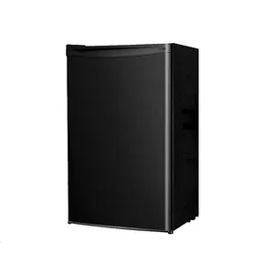 Freestanding refrigerator Ravanson LKK-90B, 91 L total (81 L fridge + 10 L freezer), black, R600a, H830×W470×D440 mm