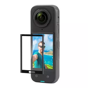 Защитное закалённое стекло Puluz PU976T для Insta360 X4/X5 — стойкое к царапинам