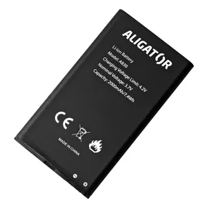 Battery Aligator A830BAL mobile phone spare part Black