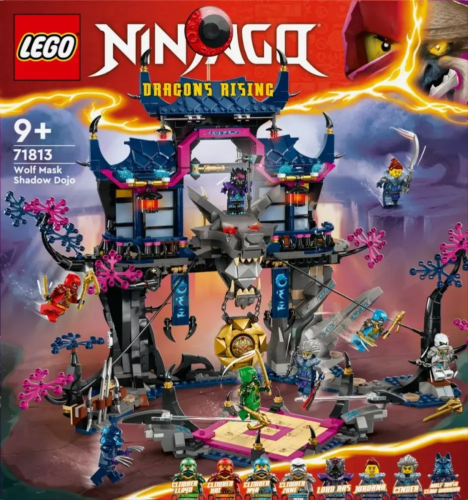 LEGO NINJAGO 71813 Wolf Mask Shadow Dojo playset Photo 2