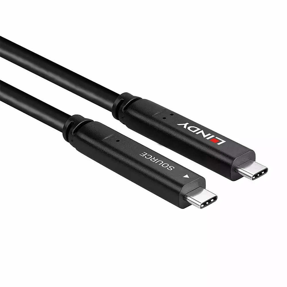 Lindy 15m USB 3.2 Gen 2 & DP 1.4 Type C Cable Photo 3