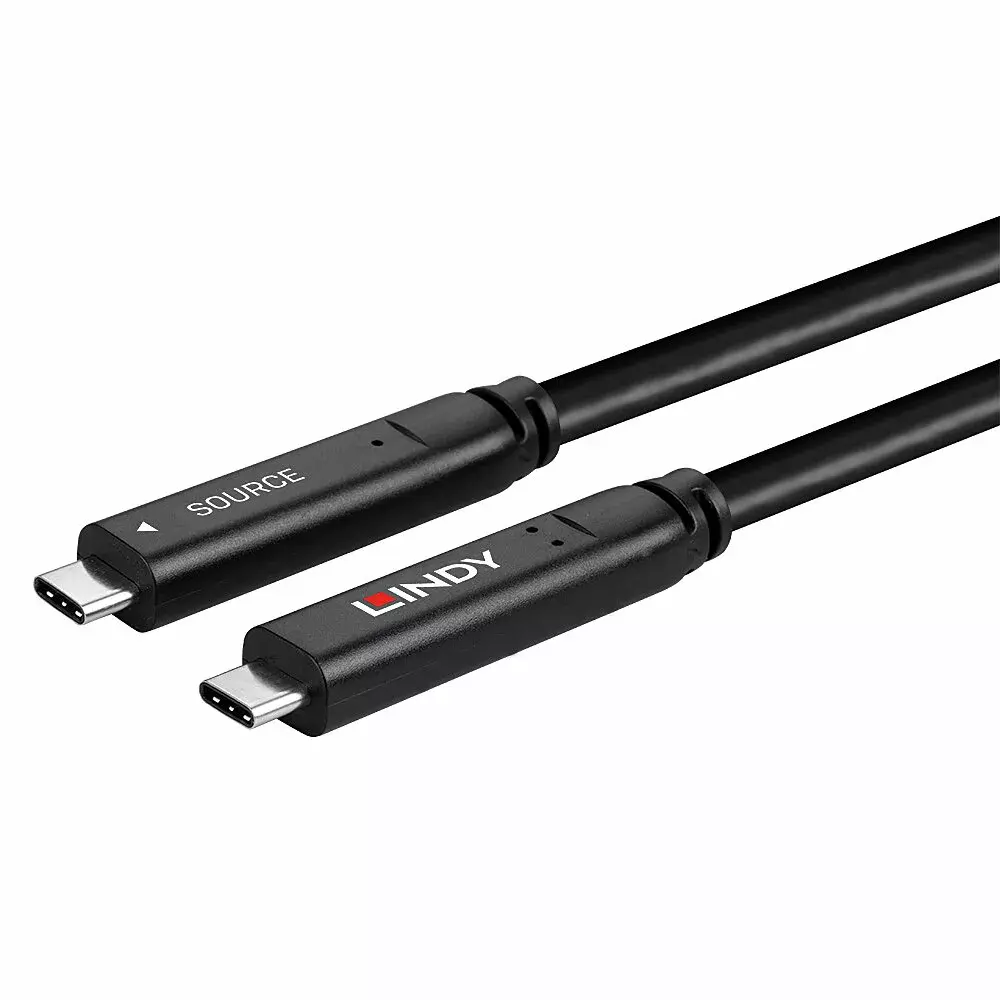 Lindy 15m USB 3.2 Gen 2 & DP 1.4 Type C Cable Photo 5