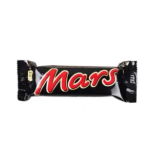 Šokolādes batoniņš Mars 51 g — piena šokolāde ar karameļu un nugātu, 51 g