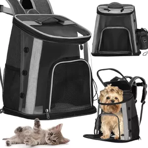 Pet carrier Springos PA0230 for cat rabbit dog up to 15 kg, 38×34×26 cm