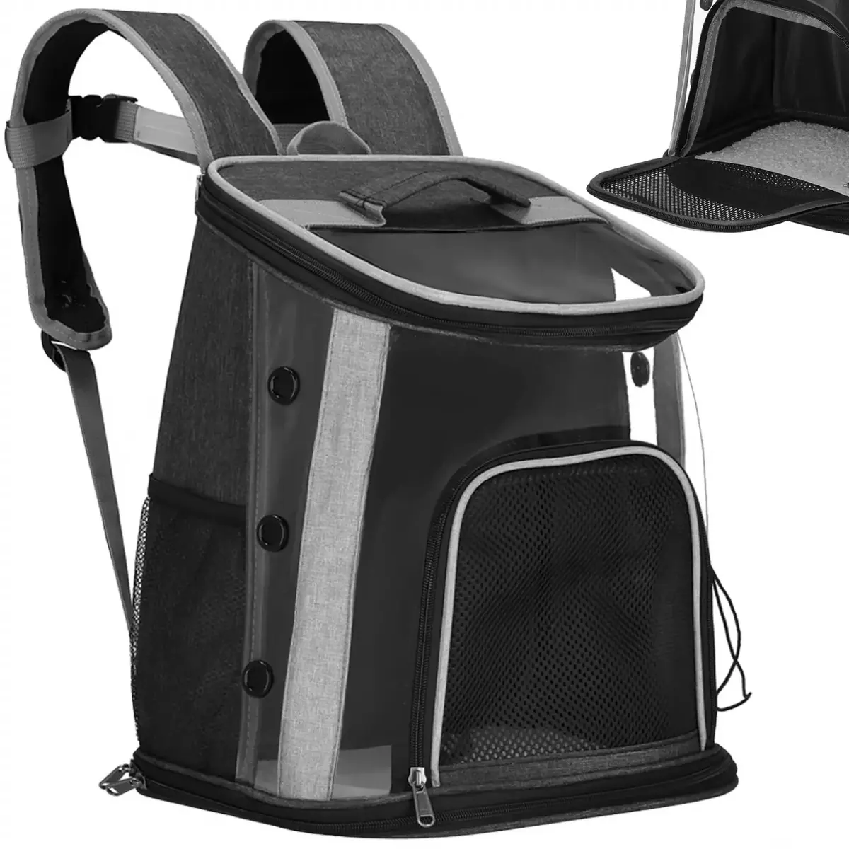 Pet carrier Springos PA0230 38×34×26 cm Photo 5