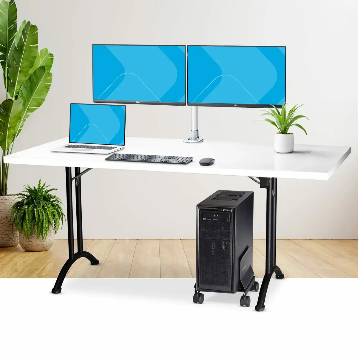 StarTech.com CPUMOBILESTND Mobile Computer Tower Cart Photo 9