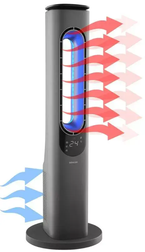 Бескрылой PTC обогреватель SENCOR SFH3704SL Photo 2