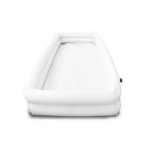 Inflatable above-ground pool ANTAR AT51049 — rectangular, 900×1900×200 mm, pump 150 W 220 V, white