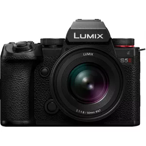 Mirrorless camera Panasonic Lumix DC-S5 II with 50mm lens, full-frame 24MP