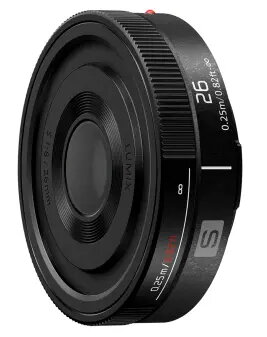 Panasonic S-R26E kameras objektīvs melns L