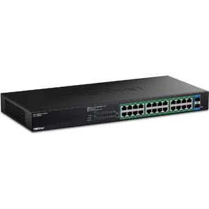 Managed Gigabit PoE+ Switch TRENDnet TPE-TG262ES — 26 ports, PoE+ support