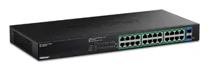 Trendnet TPE-TG262ES Управляемый гигабитный сетевой коммутатор с 24 портами RJ-45 и поддержкой Power over Ethernet PoE