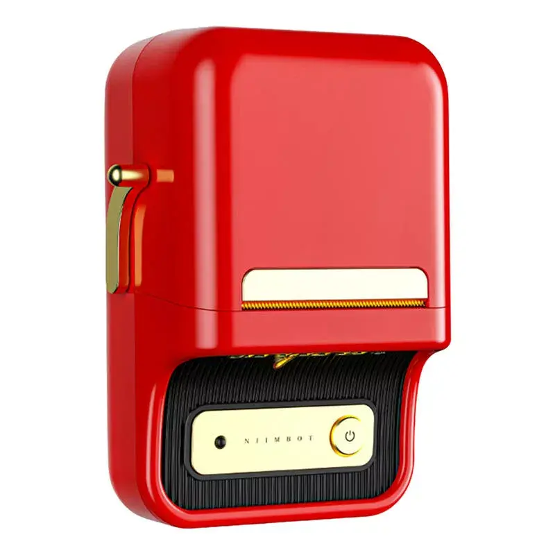 NIIMBOT B21S Red принтер этикеток — компактный Bluetooth термо Photo 2