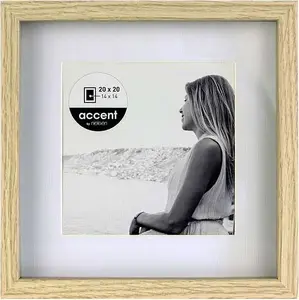 Фоторамка Nielsen Design Wood Frame Aura дуб 20x20 с паспарту Модель 1115002