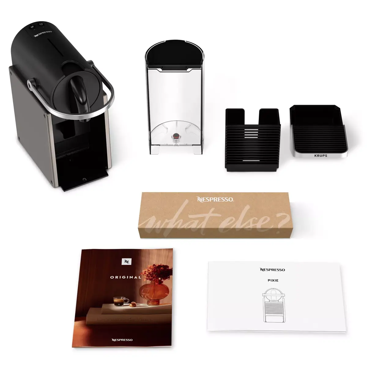 Кофеварка Nespresso 0.8L Krups PIXiE XN306T Photo 5