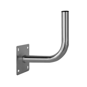 Wall bracket Corab USC-38/300-Z, curved galvanized, 300 mm