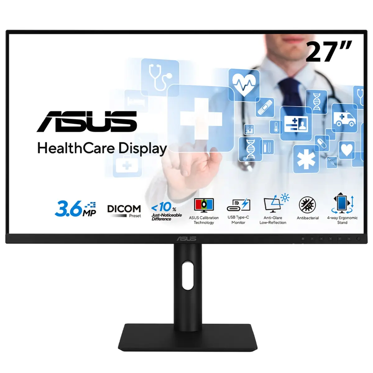 ASUS HA2741A Datorspēļu un darba monitors