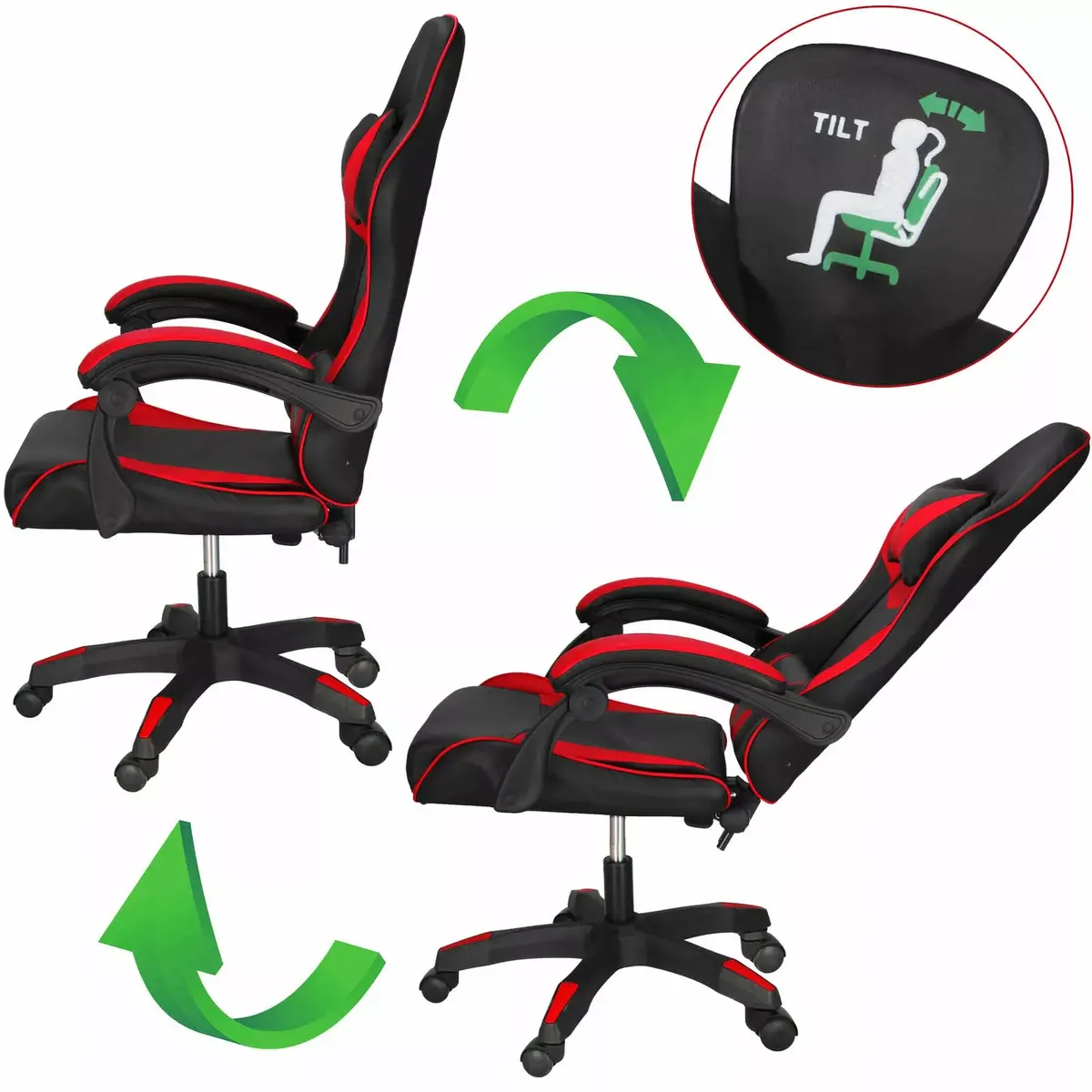 Biroja krēsls Springos HF0020 ergonomisks regulējams augstums Photo 10