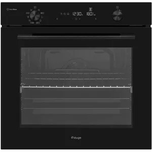 Built-in electric oven Kluge KTE1021B — multifunctional, 9 cooking functions, steam clean, Visio Touch LCD