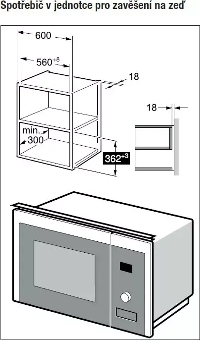 Kluge KTM2011B built-in microwave oven Photo 6