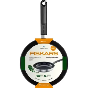 Frying pan Fiskars 24 cm Model 1072310 — non-stick, dishwasher safe