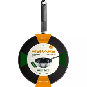 Wok Fiskars 28 cm with ceramic coating model 1072313, 28 cm diameter